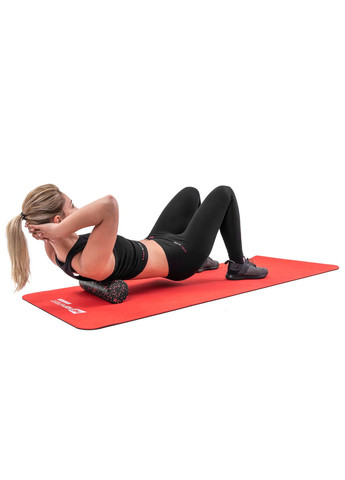 Роллер массажер (валик, ролик) заполненный EPP 30см HS-P030SYG черно-красный Hop-Sport (361951715)