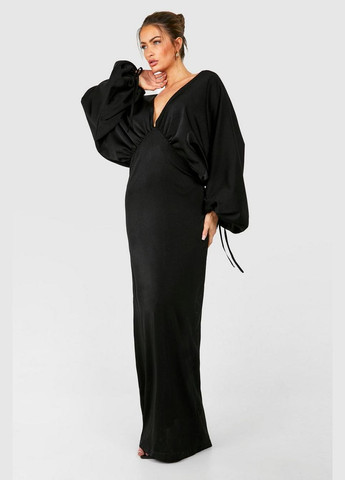 Черное платье Boohoo