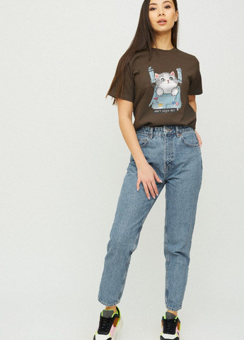 Футболка Boyfriend / дышащий принт / YAPPI - (252386392)