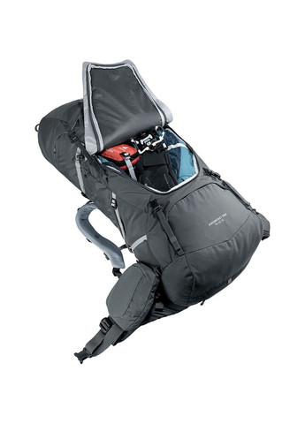 Рюкзак Aircontact Pro 75+10 л graphite 3370225 4014 Deuter (350229889)