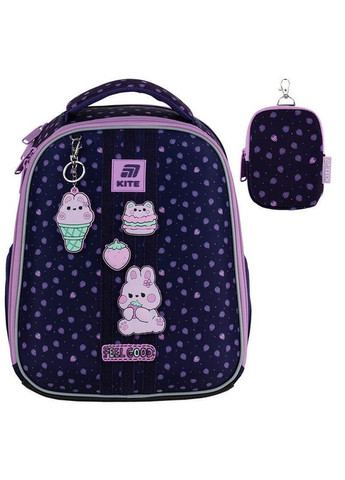 Школьный каркасный рюкзак Education 555 Feel Good Фиолетовый 14л (K25-555S-8) Kite (335406255)