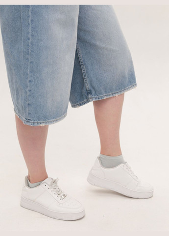 Шорти жіночі баггі блакитні довгі Cracpot Baggy (329854091)