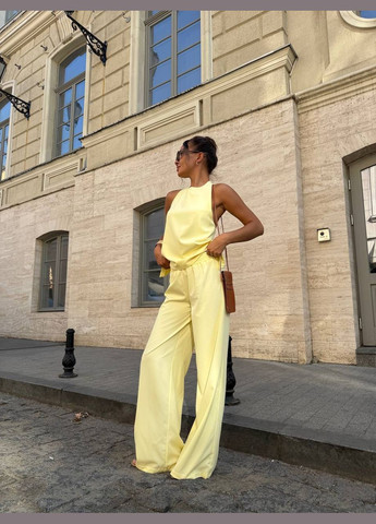 Жіночий костюм з топом та штанами вільного крою Avanti (346055672)