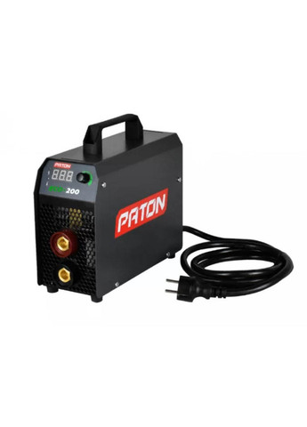 Сварочный инверторный аппарат ECO-200-С (5.5 кВА, 200 А) ручная дуговая ММА + кейс (22072) Патон (295037952)