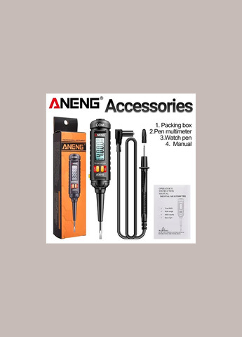Мультиметр цифровой NCV A3010 тестер, вольтметр, амперметр Aneng (303628986)