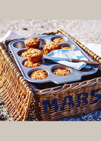 Форма для випічки мафінів Aluminized Bakeware на 12 шт. 40,7×28×4 см CC003296-001 KitchenAid (316468646)