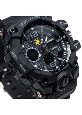 Часы мужские наручные Peremoga (Черные) Sanda (314483450)