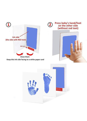Набор для создания отпечатков детских ручек и ножек. No Brand (342099251)
