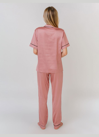 Пудрова всесезон піжама жіноча lingerie (сорочка та штани) сорочка + брюки Serenade