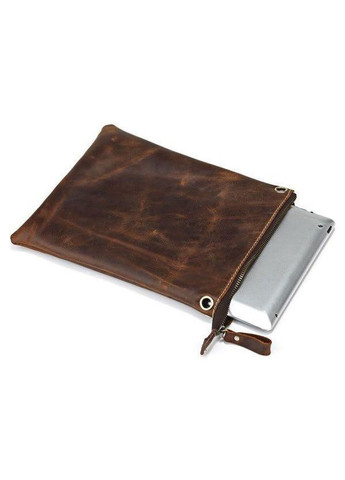 Шкіряна чоловіча сумка 14061 коричнева Vintage (366881186)