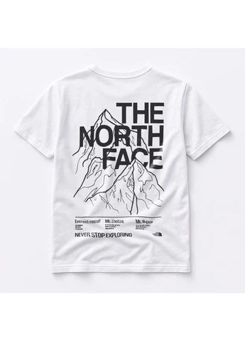 Біла чоловіча футболка біла з логотипом tnf The North Face Футболка
