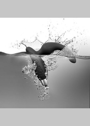 Вибромассажер простаты Rocks Off OBoy Black для новичков, макс диаметр 30мм, массаж промежности Rocks-Off (298576595)