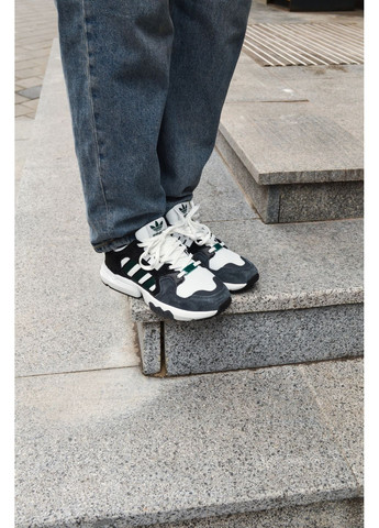 Білі кросівки чоловічі adidas zx torsion white green адідас зх торшн білі демісезон No Brand