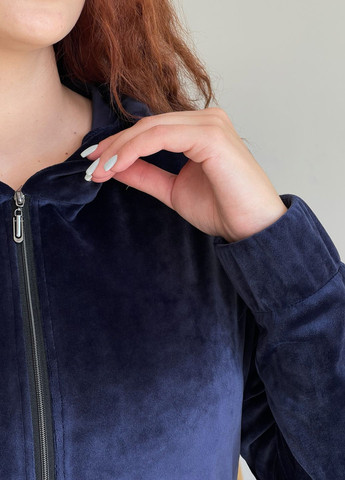 Женский велюровый костюм с кофтой на молнии Merlini Варна (301577731)