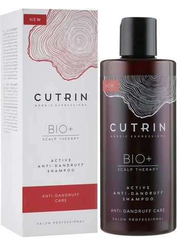 Активный шампунь против перхоти Bio+ Active Anti-Dandruff Shampoo 250 мл Cutrin (396470271)