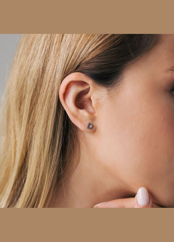 Сережки Letter D Minimal (338799191)