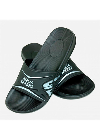 Шльопанці DAKOTA 6806 чорний, сріблястий Aqua Speed (333957859)