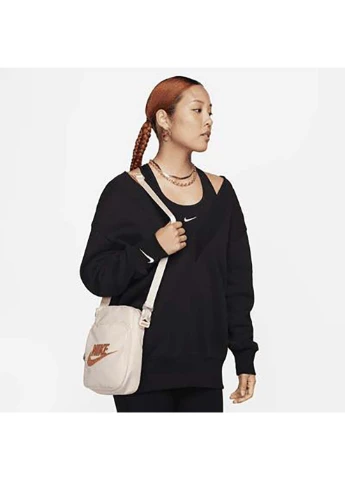 Сумка на плечо NK HERITAGE CROSSBODY - MTLC M 4L Бежевый 18x7,5x23 см Nike (302287275)