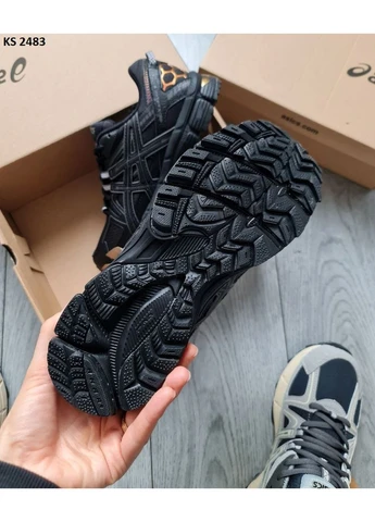 Чорні літні кросівки asics gel-kahana k8 black асікс гель кахано 8 No Brand