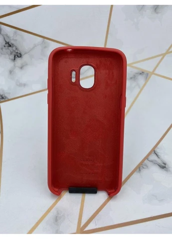 Силіконовий чохол для Samsung Galaxy J2 Pro 2018 J250 Червоний Silicone Case (359500489)
