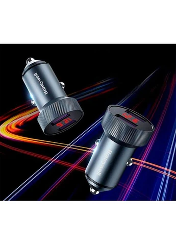 Автомобільний зарядний пристрій Xiaomi Honeywheel Dual USB 45W Car Charger (3296427) Youpin (389207459)