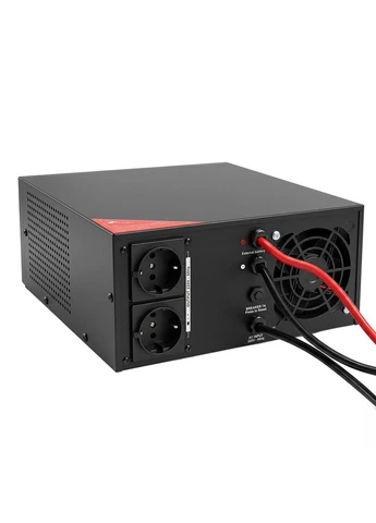 Інвертор KRF-AVR600VA/500W-12V з правильною синусоїдою під зовнішній акумулятор (42-00094) Kraft (382701856)