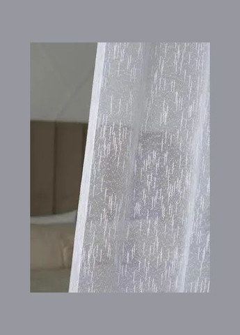 Готовая белая тюль льон 400Х270 NOW BRAND (346058078)