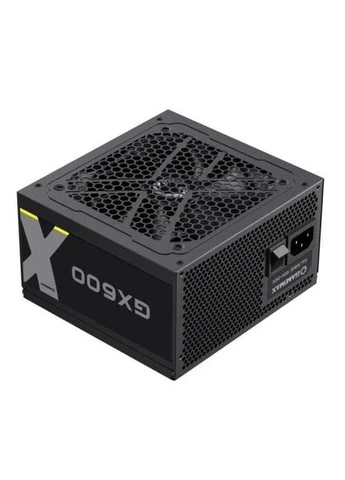 Блок питания 600 Вт, GX-600, Black, 80+ Gold, Active PFC, 12 см, 3xMolex / 6xSATA / 4x6+2-pin / 2x4+4-pin / 1x20+4-pin, защита GameMax (395352185)