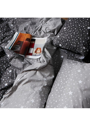Комплект постельного белья Бязь Gold Люкс «» Полуторный Евро 160х220 наволочки 2х40х60 (MS-820006600) Moon&Star Night Sky (356113867)