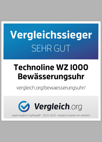 Таймер для полива WZ1000 Grey (WZ1000) Technoline (315937339)