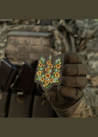 Нашивка Трезубец Мальвы (вышивка) Ranger Green M-TAC (315047354)