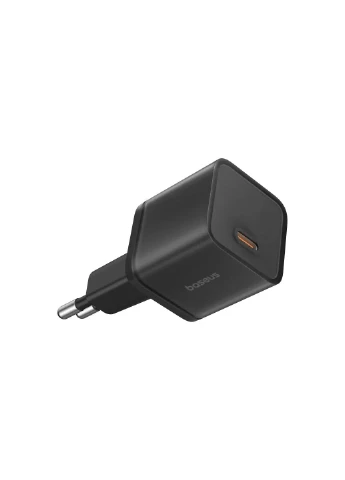 Сетевой зарядное устройство 1C 30W EU Cluster Black Baseus GaN5S Fast Charger (378307102)