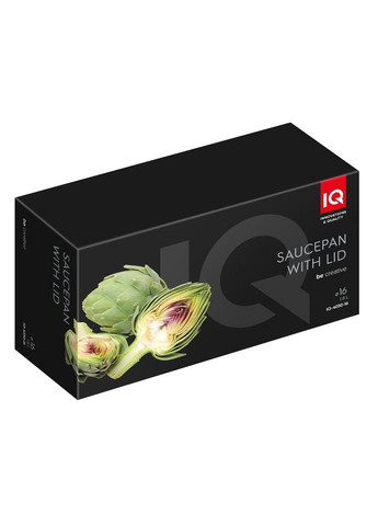 Ківш Be Creative 16 см (1.8 л) з кришкою (-4050-16) IQ (365276719)