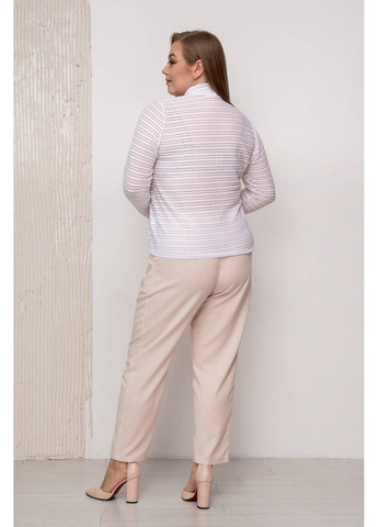 Гольф из стрейч-сетки ТЕЗ белый 60 Tatiana (349442015)