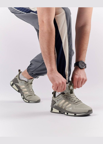 Оливковые демисезонные кроссовки мужские, вьетнам adidas Marathon Run Olive