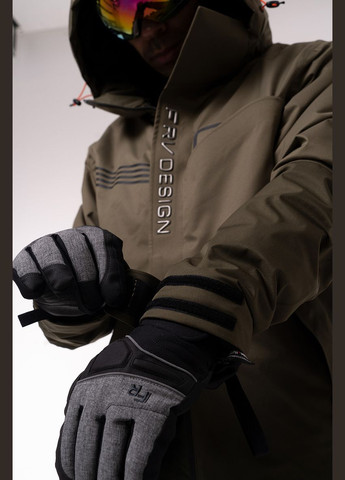 Гірськолижна куртка чоловіча AF 21786 хакі Freever (278634199)