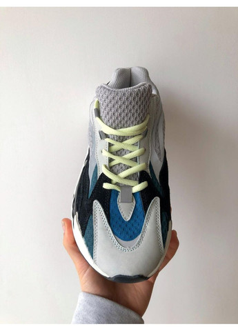 Комбіновані Осінні кросівки чоловічі adidas yeezy 700 wave runner адідас ізі буст No Brand