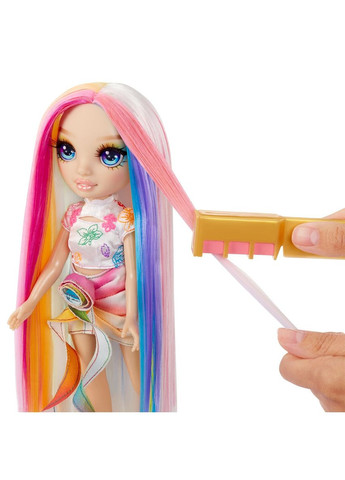 Ігровий набір із лялькою серії Крейда для волосся і стиль — Амая Rainbow High (349443571)