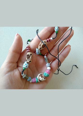 Керамічне намисто ручної роботи №3 Коти&Ангели (302450801)