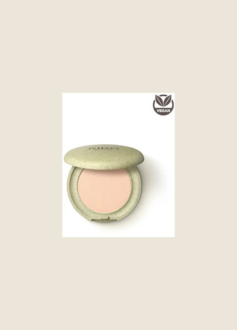 Компактні тіні для повік Green Me Eyeshadow з екстрактом граната 01 Matte Beige 2 г Kiko Milano (325882767)