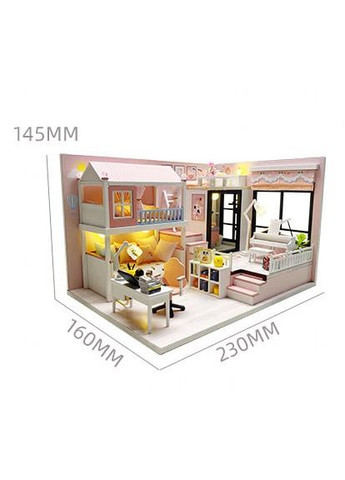Румбокс Кімната Раннє літо Інтер'єрний конструктор Modern Loft DIY Roombox Kit MD-27 No Brand (366431434)