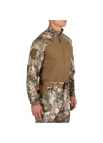 Сорочка тактична під бронежилет GEO7 Rapid Half Zip Shirt Terrain 5.11 Tactical (326515498)