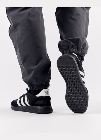 Черные демисезонные кроссовки мужские, вьетнам adidas Originals Iniki Total Black White