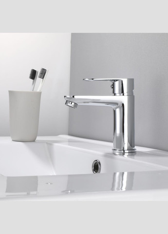 Смеситель для раковины Latwa (k35) LDLAT001CRM45412 Chrome LIDZ 001 (323485801)