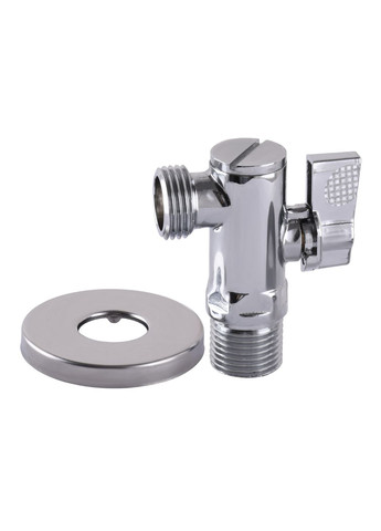 Кран шаровой угловой с фильтром 1/2”x3/4” А7041(7043) Solomon (335426264)