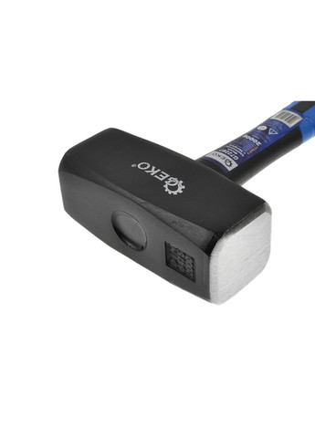 Молот (кувалда) " " 2,0 кг з ручкою зі скловолокна покритого TPR довжиною 285 мм Geko (308338685)