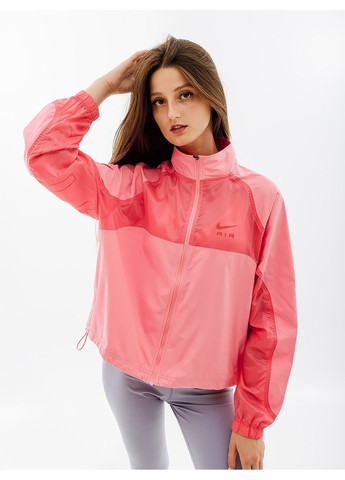 Розовая демисезонная ветровка w nk df air jacket Nike