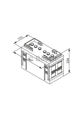Аккумулятор Bosch (394945266)