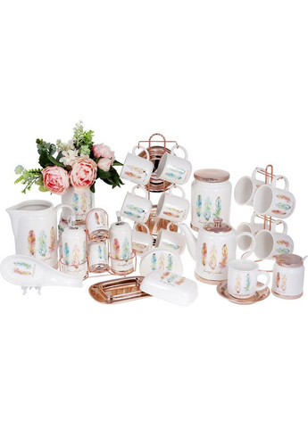 Чайник заварочный Плюмаж "Перо жар-птицы" 1л 22,2х11,8х17,5 см Bona (289368182)