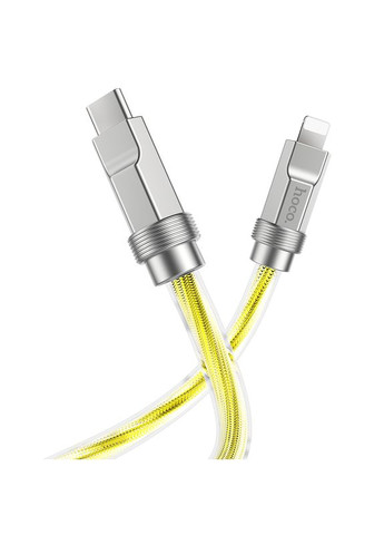 Кабель USB U113 Solid PD20W Silicone Type-C to Lightning Hoco (337994029)